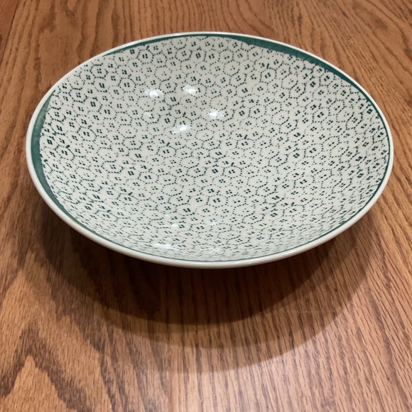 Lenox Other - Lenox Marketplace Teal and White Decorative Bowl fine china